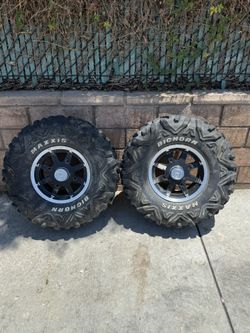 POLARIS RZR SPARE REAR FULL SIZE WHEELS OEM