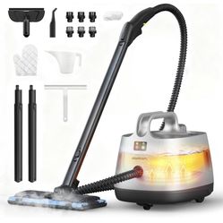 ASPIRON , Steam Cleaner, 293°F 58 PSI Powerful Multipurpose Handheld Steam Mop ,complete Attachments,