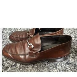 Gucci Horsebit Loafers In Brown Leather Flats Loafers sz 10.5