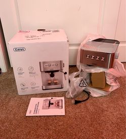 Gevi Espresso Machine with Milk Frother(Brand New)