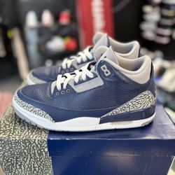 Jordan 3 “Georgetown” size 8
