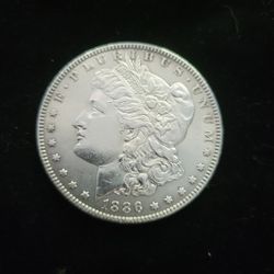 1886 Morgan Silver Dollar Philadelphia Mint