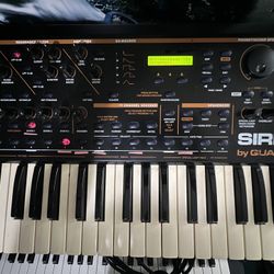 Quasimidi Sirius Analog Digital Vintage German Synthesizer Drum Machine Sequencer Vocoder Keyboard Piano 