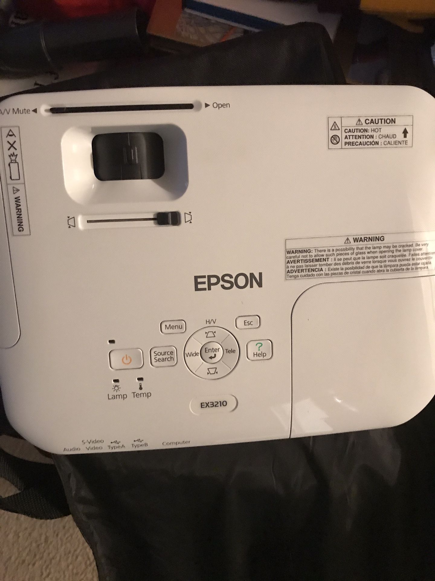 EPSON - Projector with case