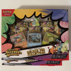 Pokemon Ascended Heroes First Partners Deluxe Pin Collection