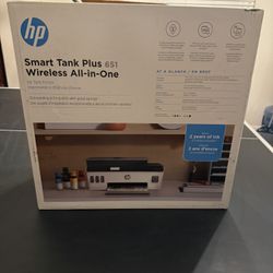 Go- Smart tank one Model 651 Wireless All-in-one Super Ink Jet Printer/ scanner/copy New In Box 