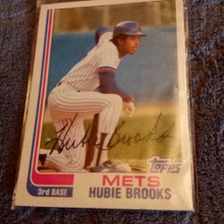 Hubie Brooks (1982 Topps) Baseball Trading Card 