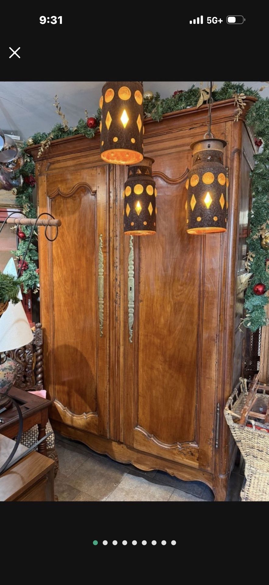 19 Century Armoire Beautiful Must Be In Person