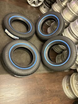 215/75/15 new tires white wall Tornel set of 4