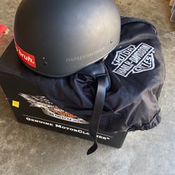 Mens Matte Harley-Davidson Helmat