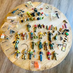 Vintage G.I. Joe Action Figure Lot with Accessories
