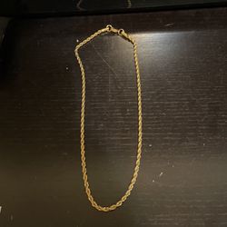 16 In Gold Chain