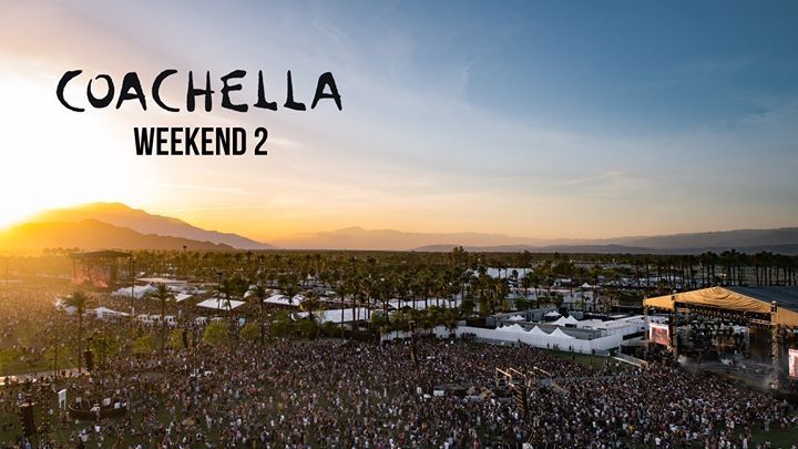 Coachella weekend 2 - only Saturday and Sunday wristband