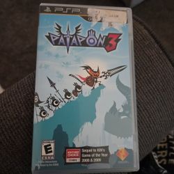 Patapon 3 PSP With Manual
