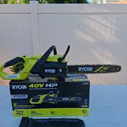 Ryobi 40v HP Brushless 16" Chainsaw Tool Only 