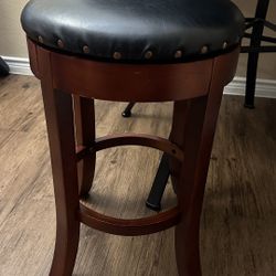 Spinning Wooden Stool