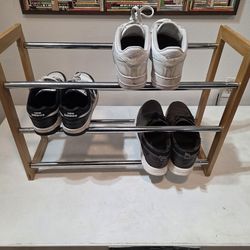 3 tier expandable shoe rack
