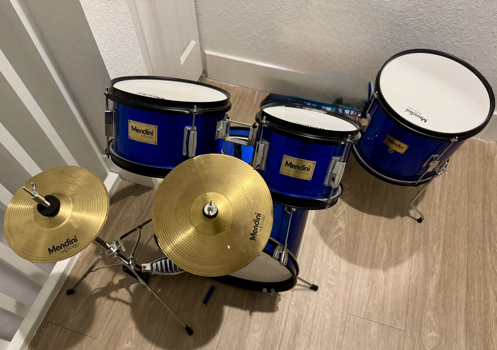 Kids Drum Set Mendini By Cecilio Jr. Full Set