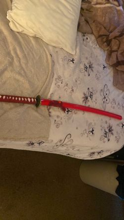 Red katana