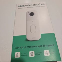 Blink Doorbell And Camera