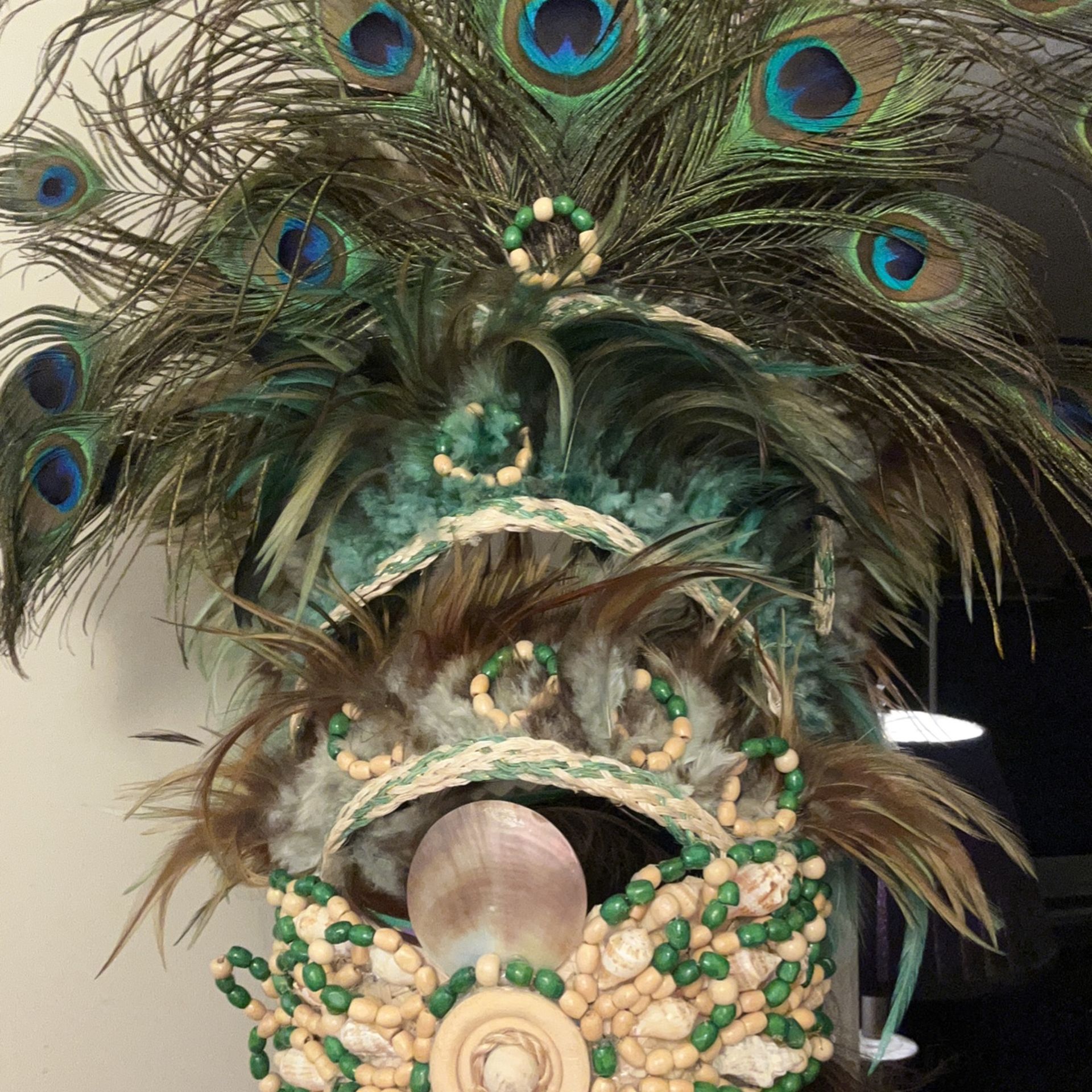 Beautiful Polynesian Head Dressed