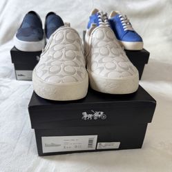 Coach Shoes All Three Are Mens Size 8.5 Price Is For All Three Shoes