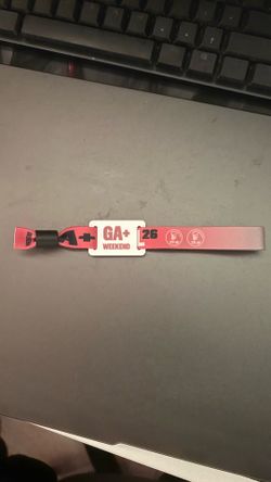 Rolling Loud Orlando Ticket Wristband GA+