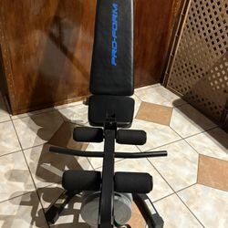 Pro -Form Weight Bench