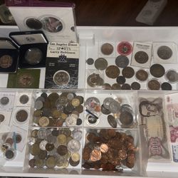 Massive Estate Coin & Currency Collection – US Coins, Buffalo Nickels, Foreign Banknotes