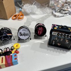 Rock Band Christmas Ornaments