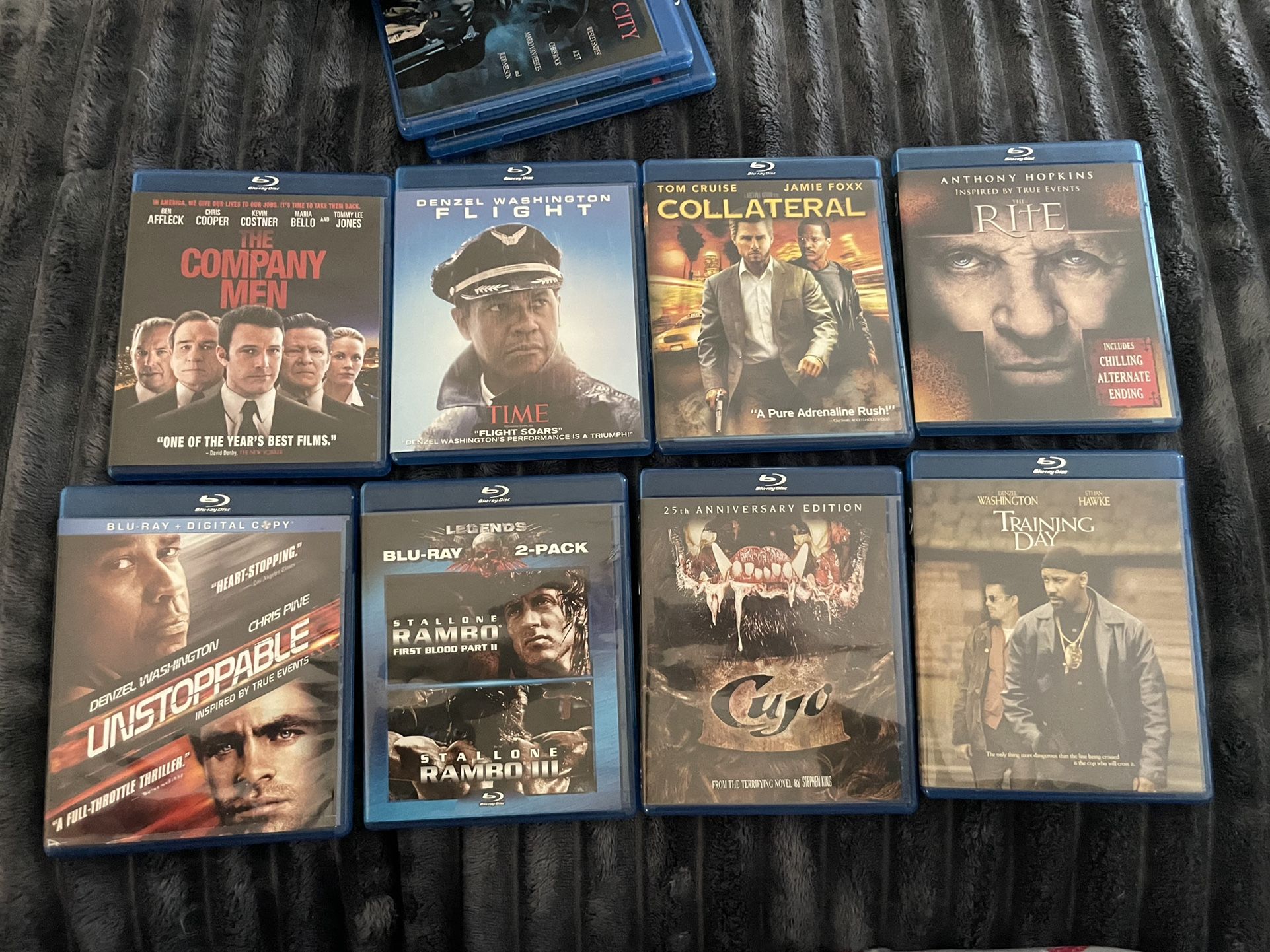 Blu Ray Movies 5/each