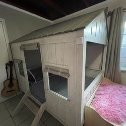 Toddler Vintage House Bed Frame Full Size And Mattress