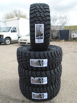 35x12.50R17 LT New Pegasus MTX Mud Terrain 10 Ply Tires