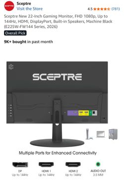 Sceptre 20 Led monitor