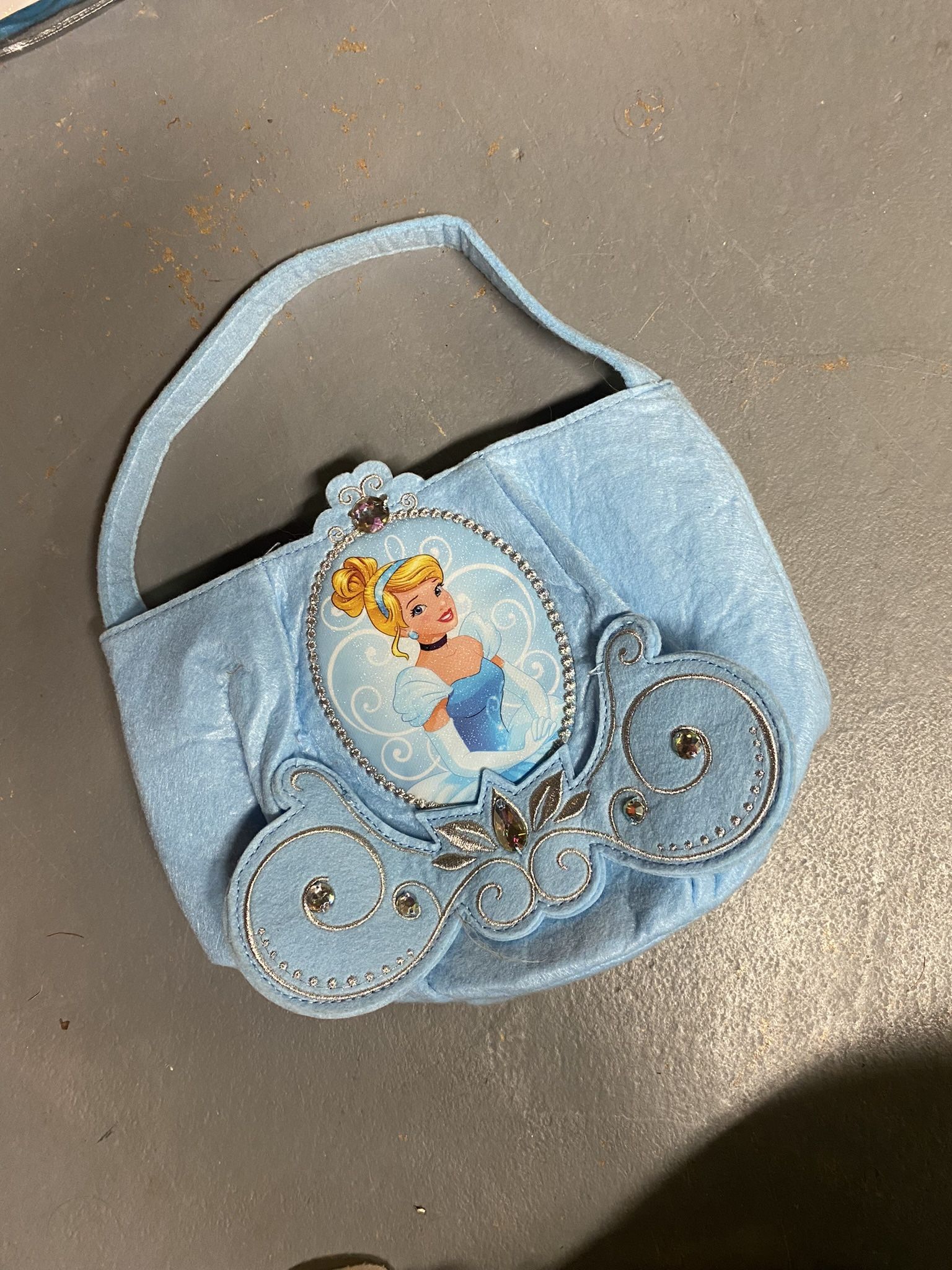 Cinderella trick Or treat bag