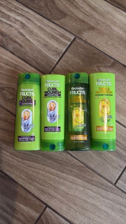Shampoo and conditioner garnier fructis all for $12