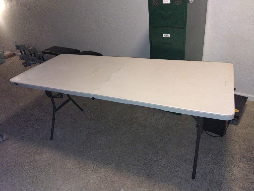 6ft X 3ft Folding In Half Table