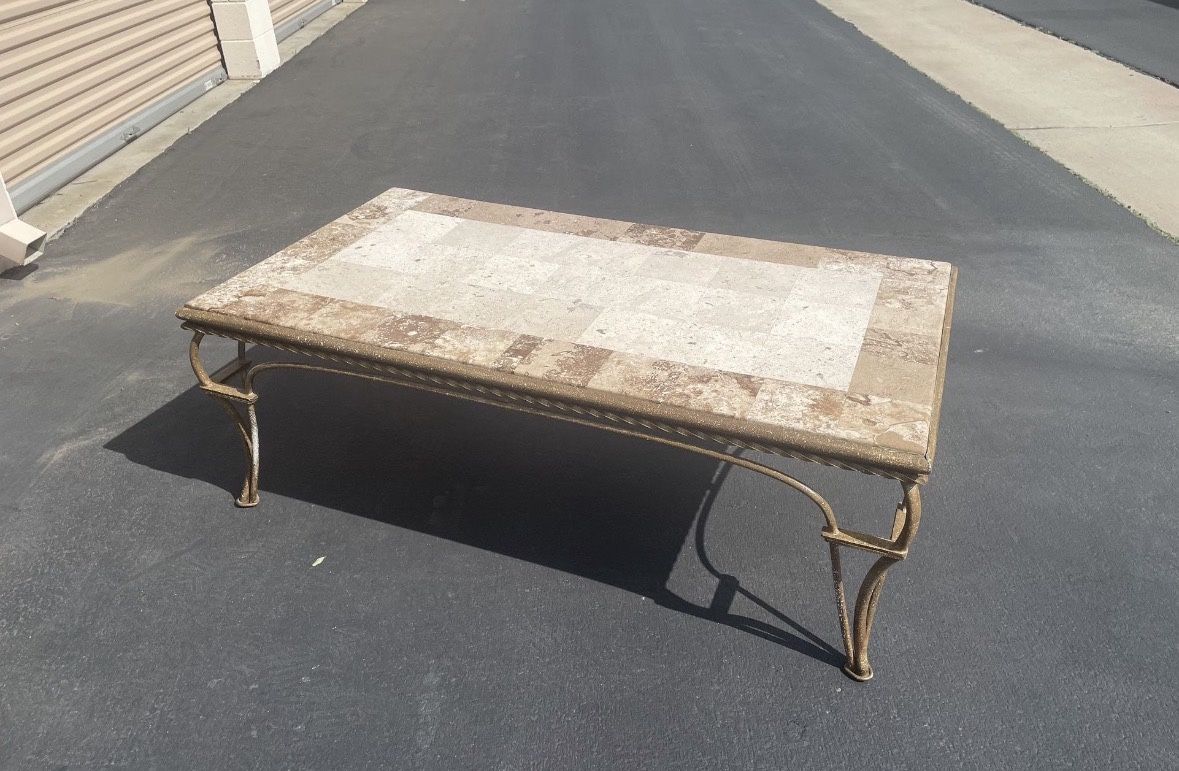Stone Coffee Table