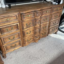 Matching Dresser And Desk - Unique Antique