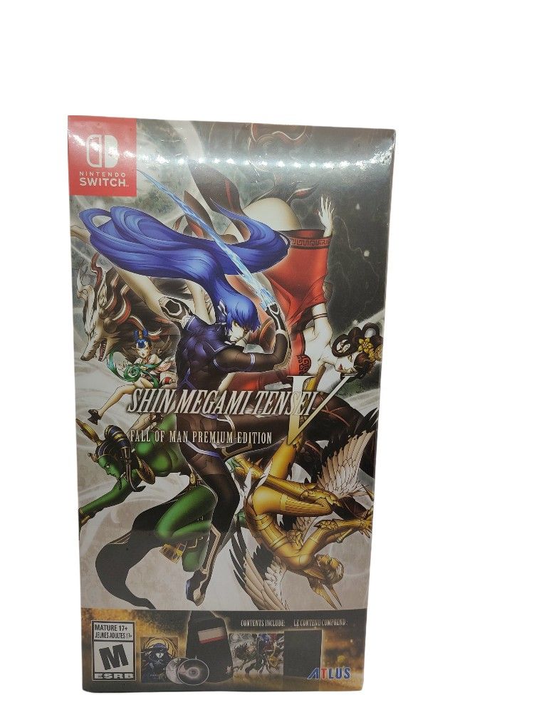 Shin Megami Tensei V Premium Edition New And Sealed