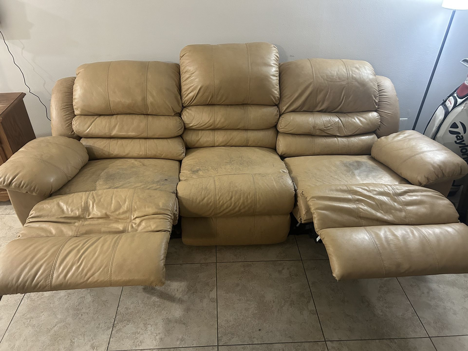 Free Leather Couch
