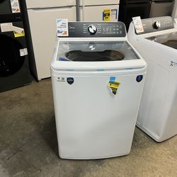 Midea - 4.5 Cu Ft Top Load Washer In White 