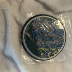 Iron on patch decoration project 