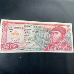 Billete Dé México 😎