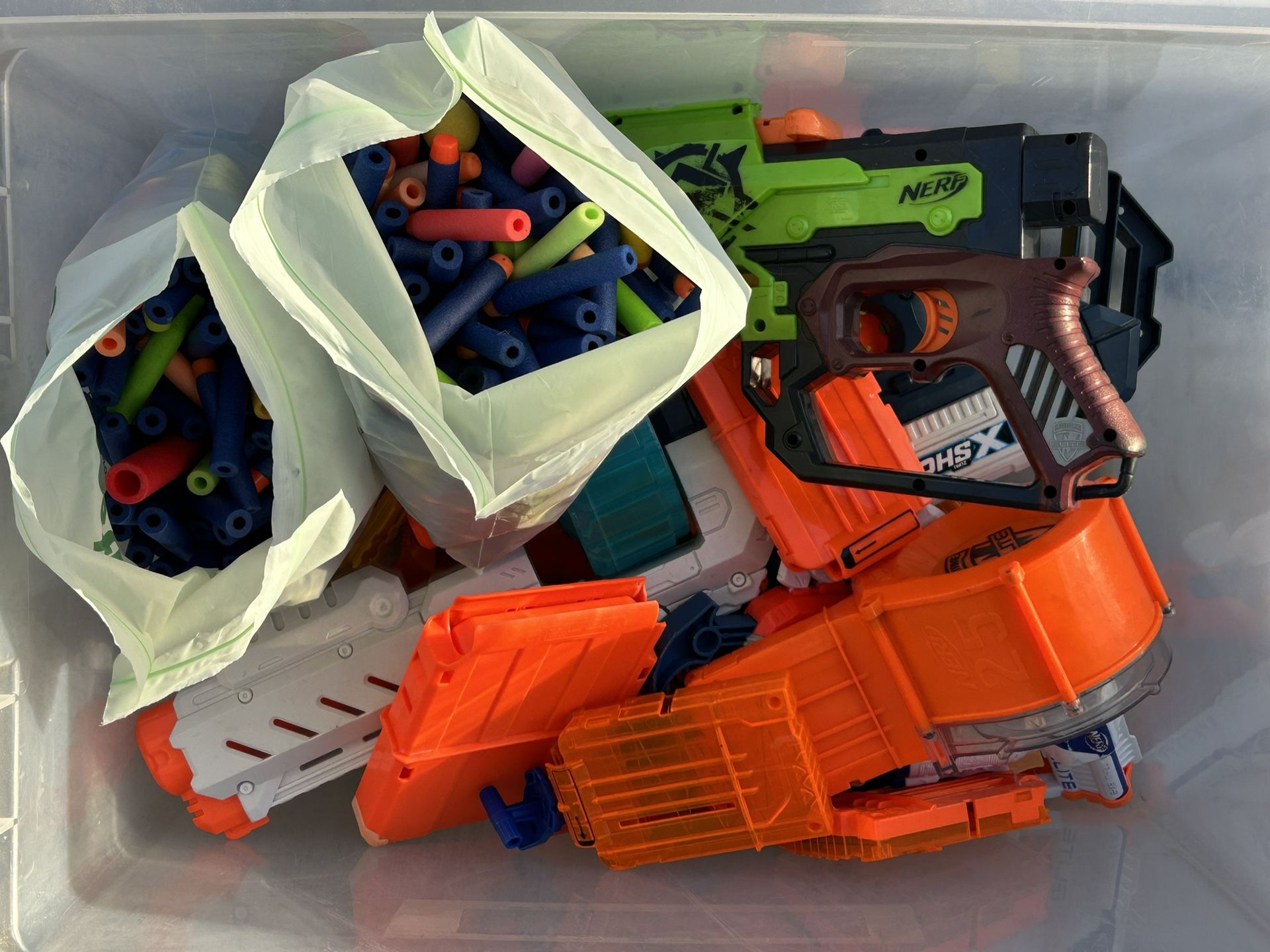 Lottery Of Nerf Guns And Bullets
