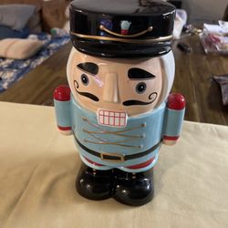 Nutcracker Cookie Jar 