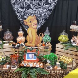 Lion king candy table package