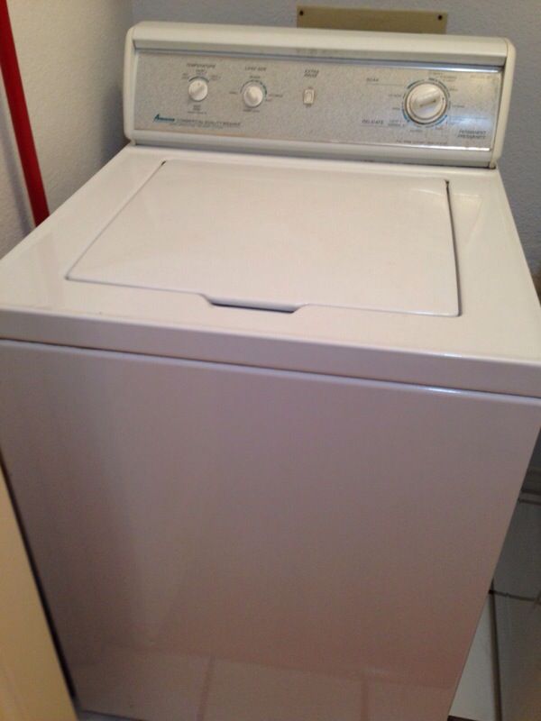 Amana commercial quality super capacity plus washer