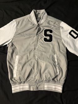 Great And White Seven Souls Varsity Jacket