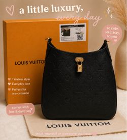 Cute Black Everyday LV